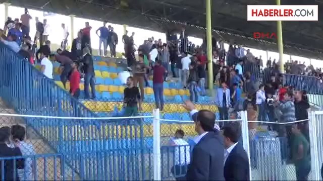 Siirt'te Amatör Maçta Olaylar Çıktı