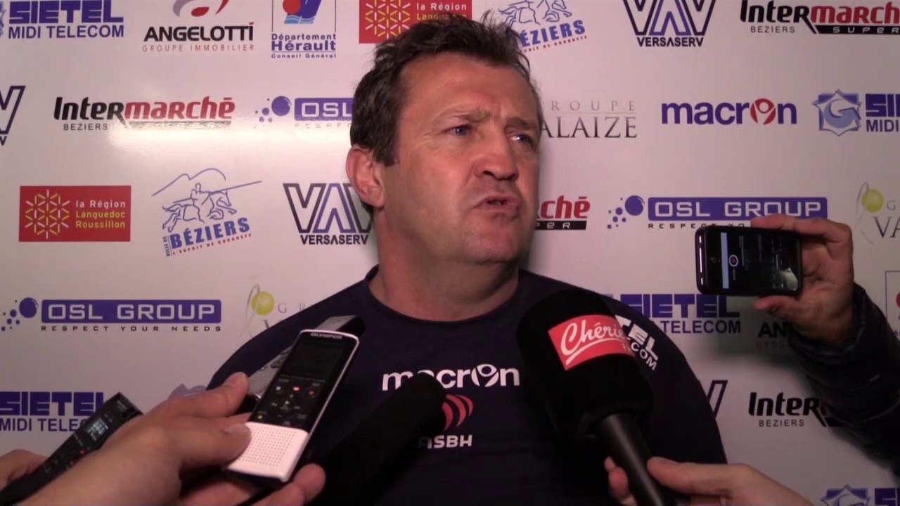 28e Journée de ProD2 ASBH Bourgoin réaction de Christophe HAMACEK