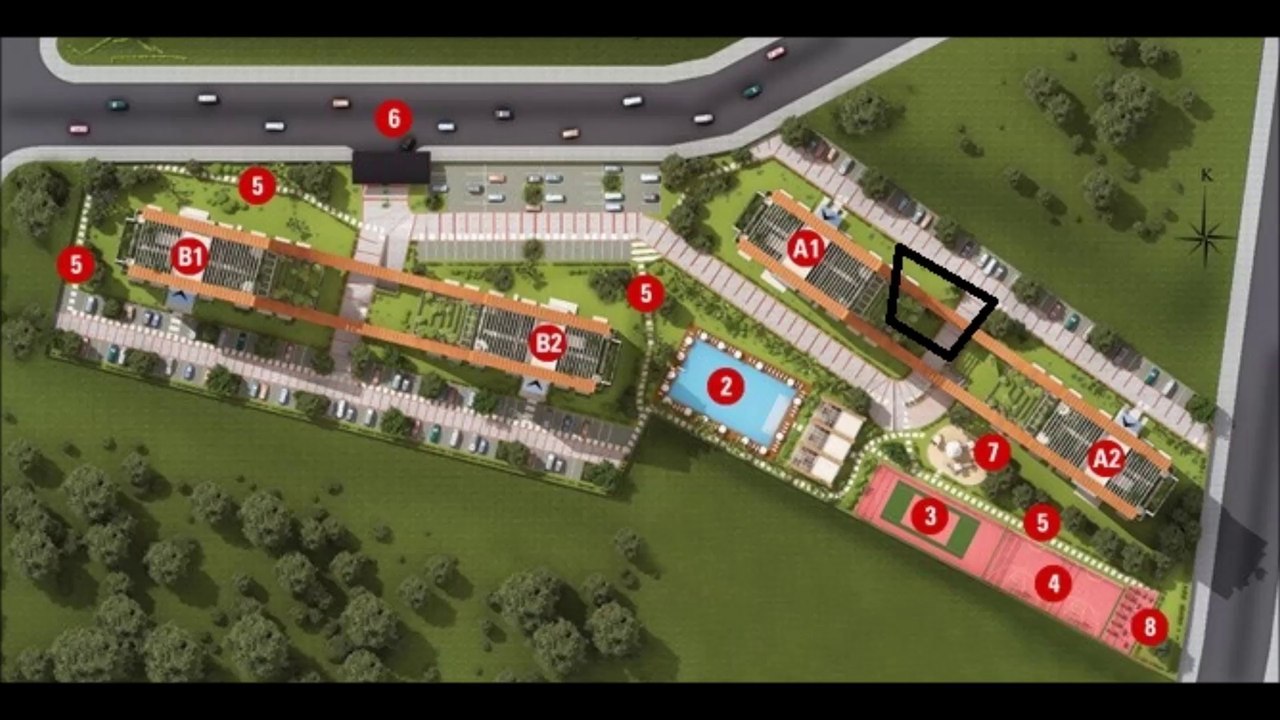 Remax Tevfik'ten Kurtköy KentPlus Newport ta Satılık Köşe 3+1 Bahçe Kullanımlı Ters Dublex..Tarkan Kuzu Kuzu