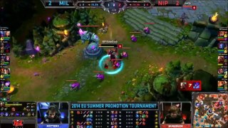 [EU LCS] Nukeduck Zed Outplay (MIL VS NIP)  - Erupsis.com