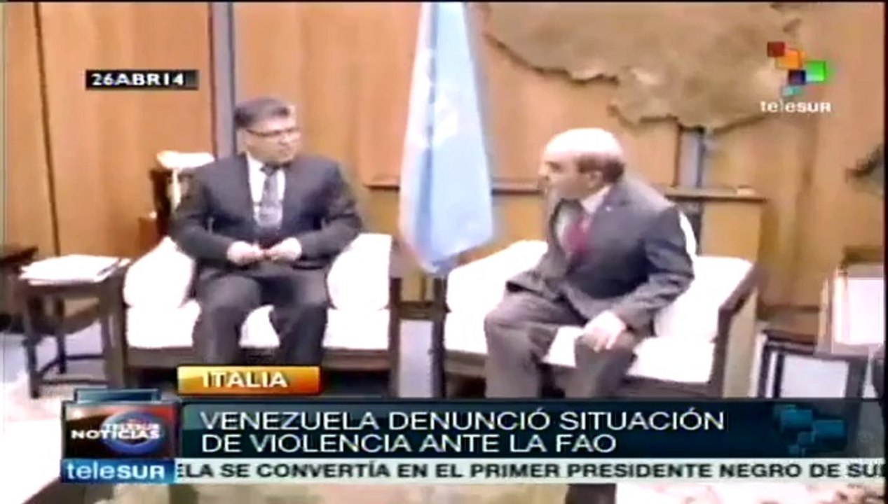 (Vídeo) FAO destaca compromiso de gobierno venezolano en Conferencia de paz