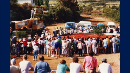 CAP D'AGDE - 2014 - APERO TRIBUNE N° 1 AVEC HERVE VAN TWEMBEKE