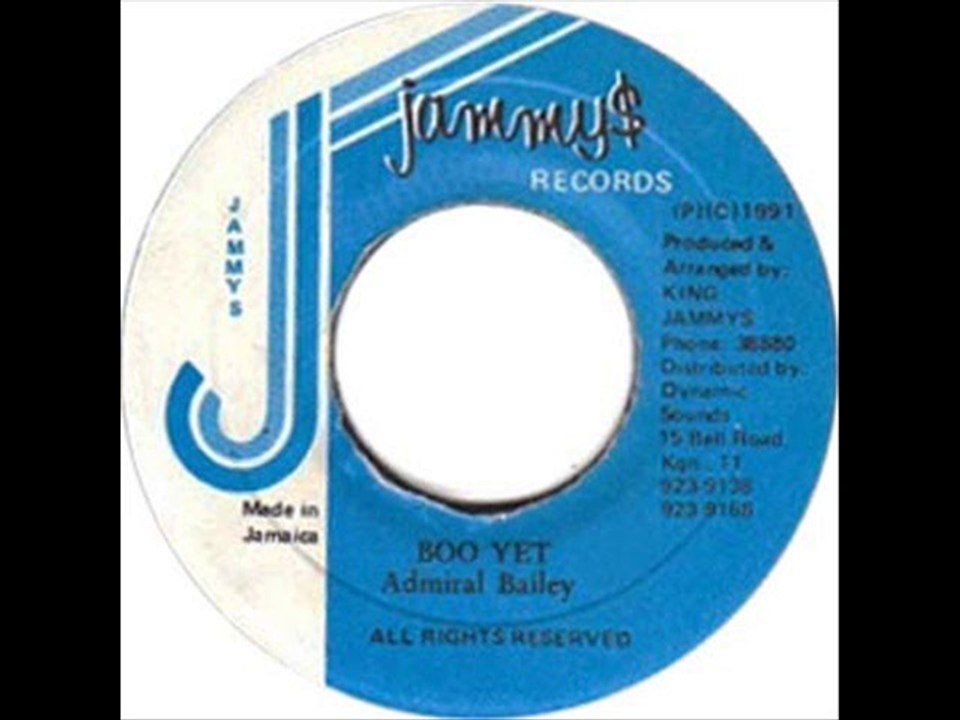 Admiral Bailey - Boo Yet