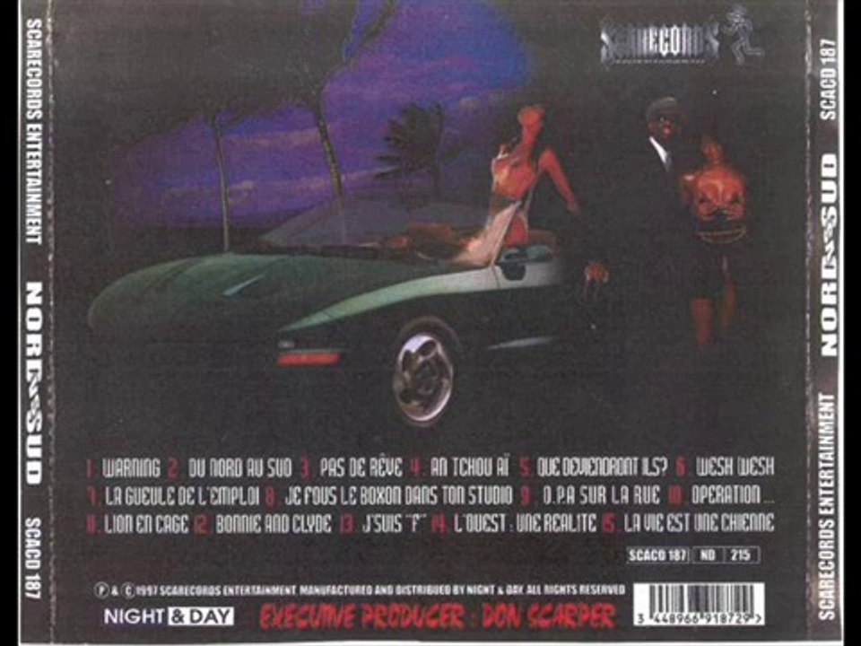 Nord vs Sud 1997 Val Fourré Connection feat Kertra, le T I N   L'Ouest Une réalité - 10Youtube.com(1)