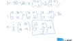 Operaciones de matrices con ecuaciones. Bachillerato