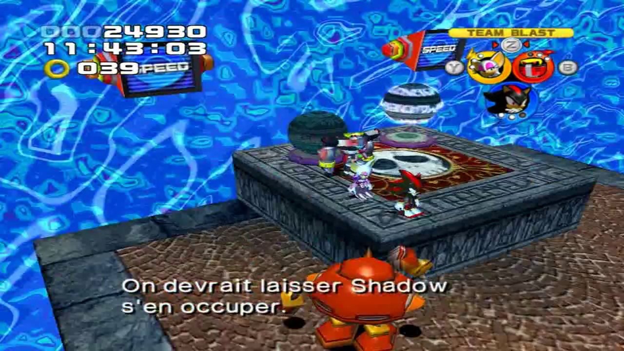Sonic Heroes - Team Dark - Étape 12 : Mystic Mansion