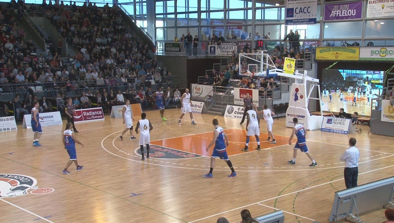 Le résumé Cognac vs Angers NM1 Basket