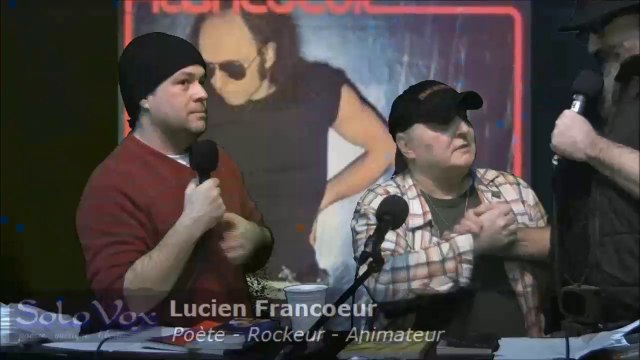 SoloVox poésie musique slam - 59 - Lucien Francoeur partie 3