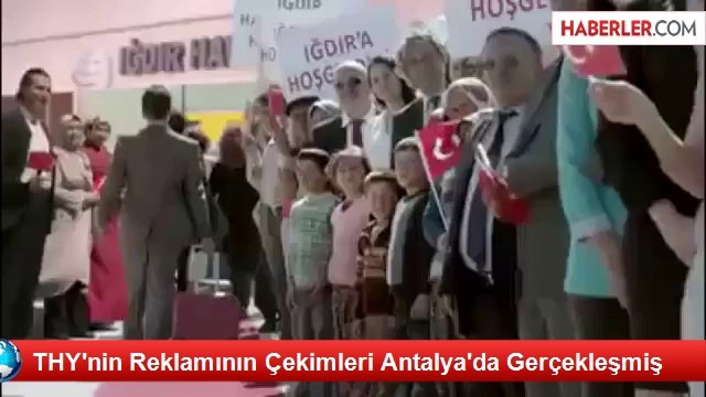THY'nin Reklamının Çekimleri Antalya'da Gerçekleşmiş