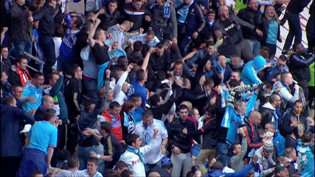 But Florian THAUVIN (30ème) - FC Nantes - Olympique de Marseille - (1-1) - 25/04/14 - (FCN-OM)