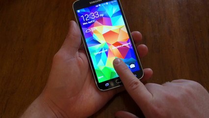 Samsung Galaxy S5: Fingerprint Scanner