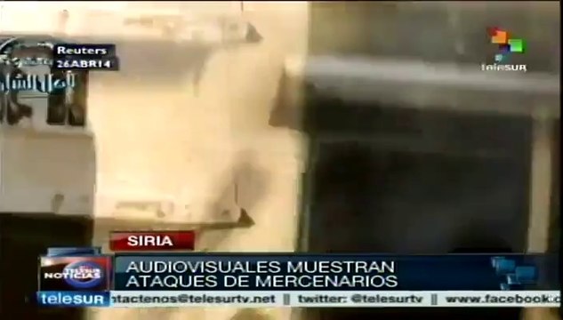 Evidencias de acciones criminales cometidas por mercenarios en Siria