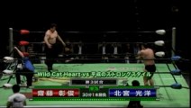 Akitoshi Saito  vs. Mitsuhiro Kitamiya (NOAH)