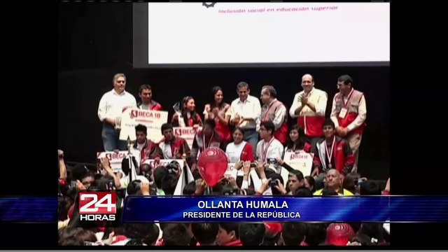 Carabayllo: Humala inauguró ampliación de sistemas de agua potable