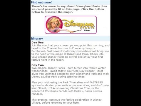 Newmarket Holidays | Disney Enchanted Christmas 3-day Coach Holidays