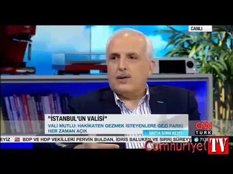 Mutlu: Gezi Parkı değil, bizim belirlediğimiz yer daha iyi