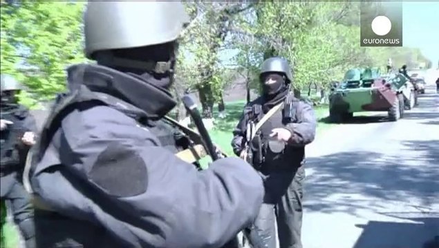 Los prorrusos de Slaviansk listos para intercambiar a observadores de la OSCE