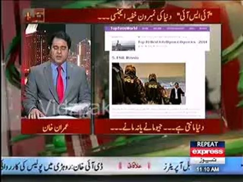 world top intelligence agency rankings- ISI as Top Intelligence Agency of the world