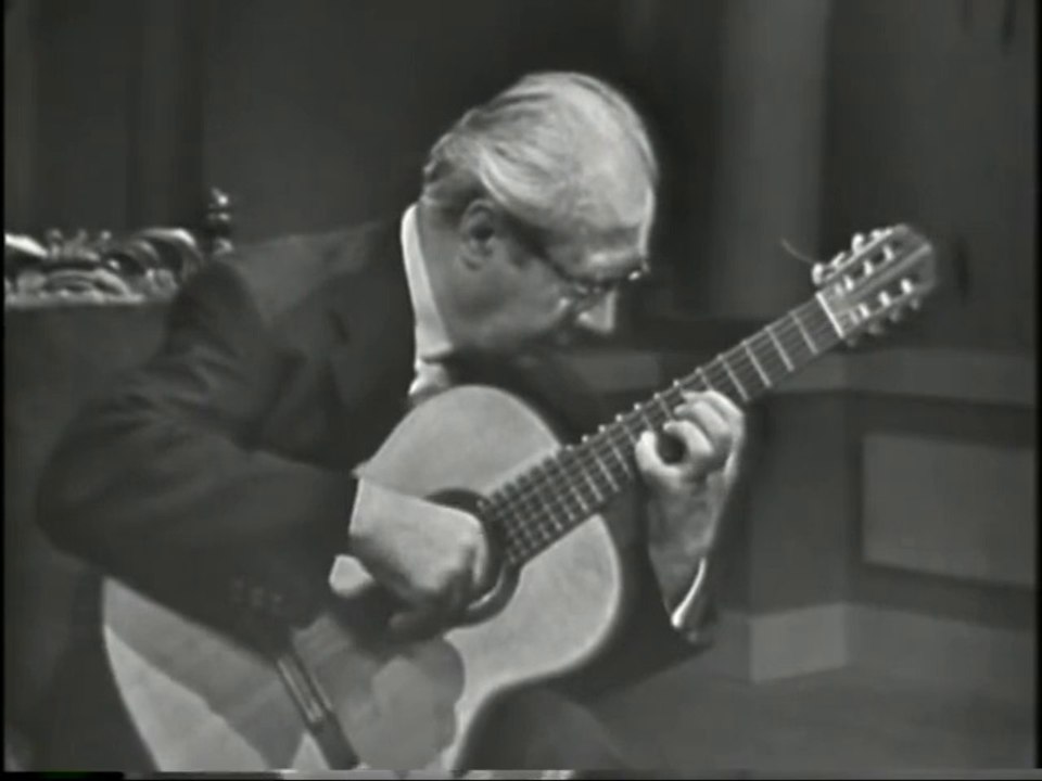 Andres Segovia - Granados - Andaluza 1959