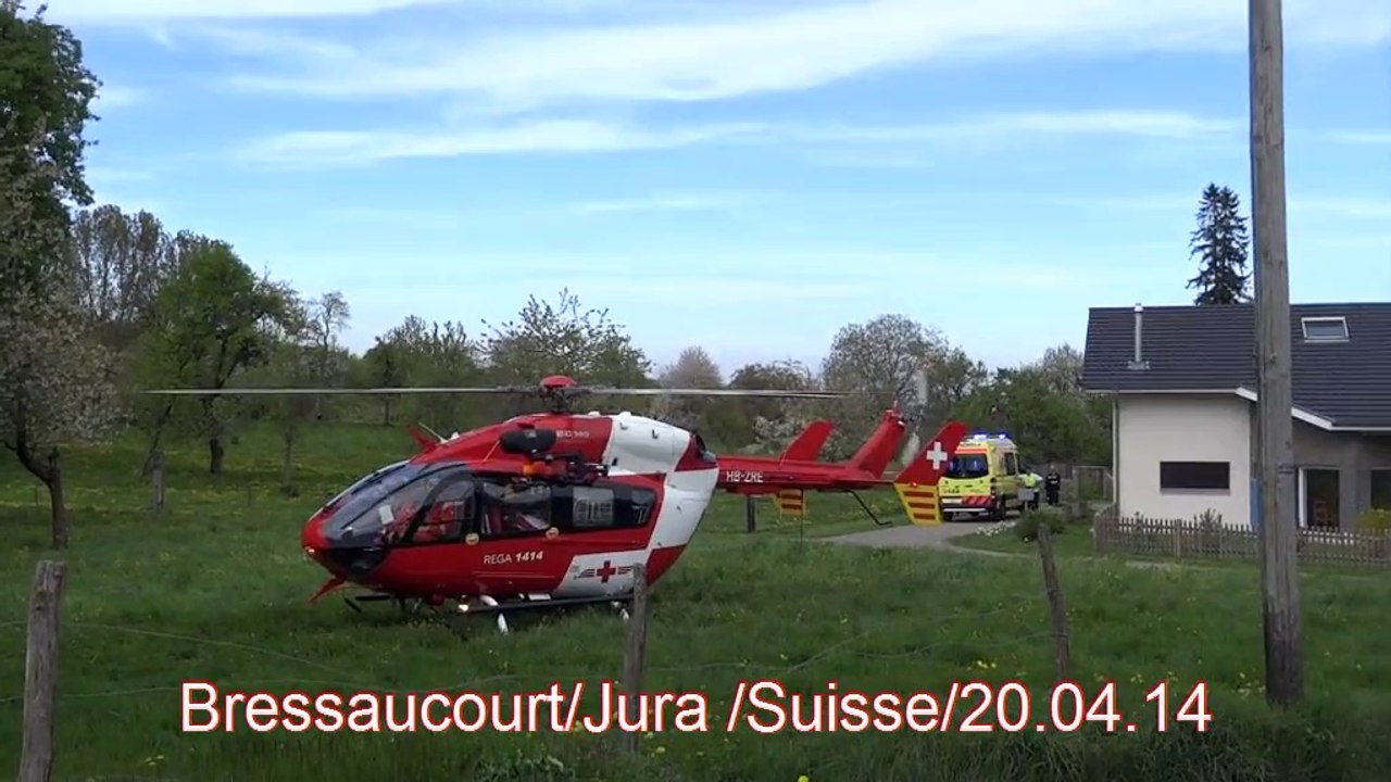 Eurocopter EC 145 Rega secours Suisse