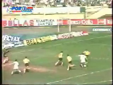 26η ΑΕΚ-ΑΕΛ 3-3 1988-89 (Το 1-2 από τον Αλεξούλη)