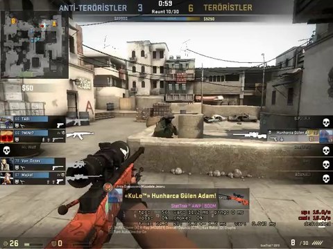 De_Dust2 AWP ACE by Hunharca Gülen Adam !