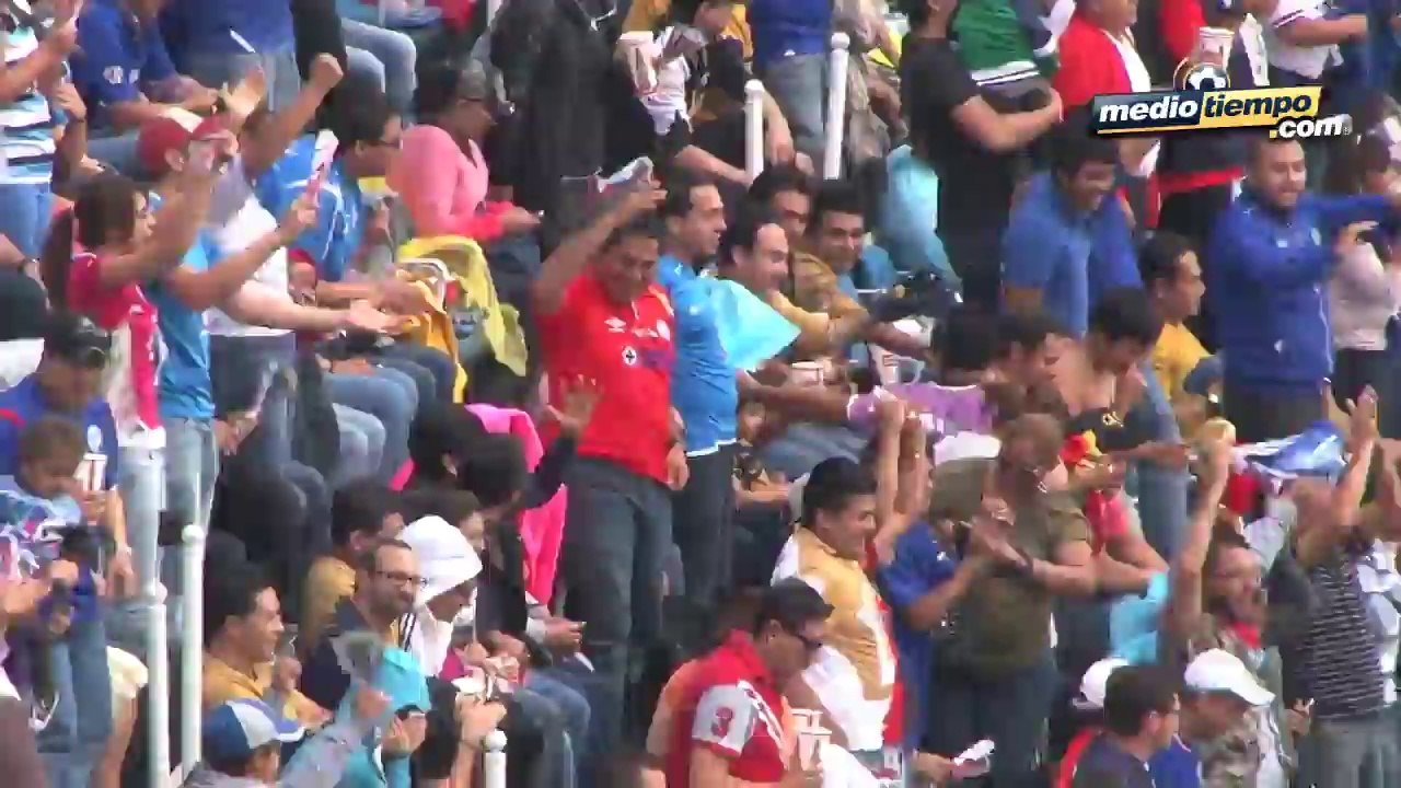 Goles del: Cruz Azul Vs. Pumas ( 2 - 1 )