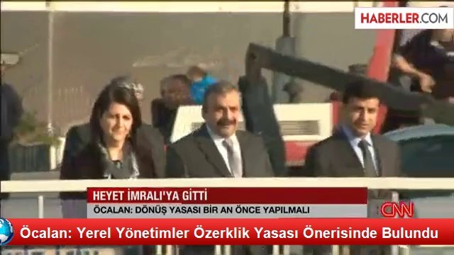 Öcalan, Yerel Yönetimler Özerklik Yasası Önerisinde Bulundu