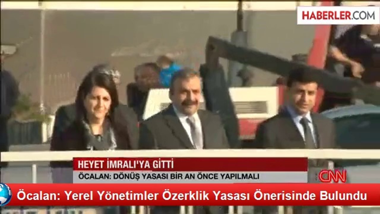 Öcalan, Yerel Yönetimler Özerklik Yasası Önerisinde Bulundu