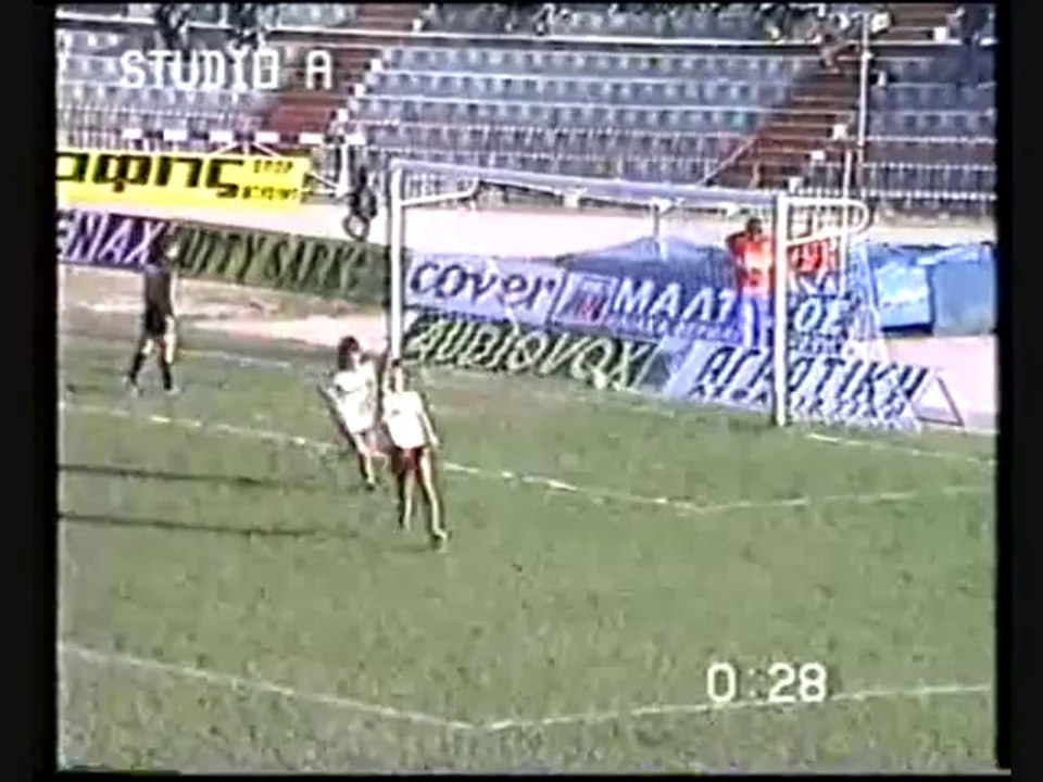ΑΕΛ-Νίκη Βόλου 4-0 Kύπελλο  1988-89 Τα γκολ