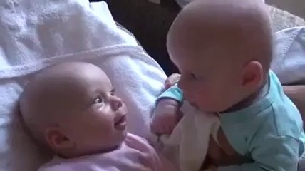 A Meaningful Conversation Between Babies