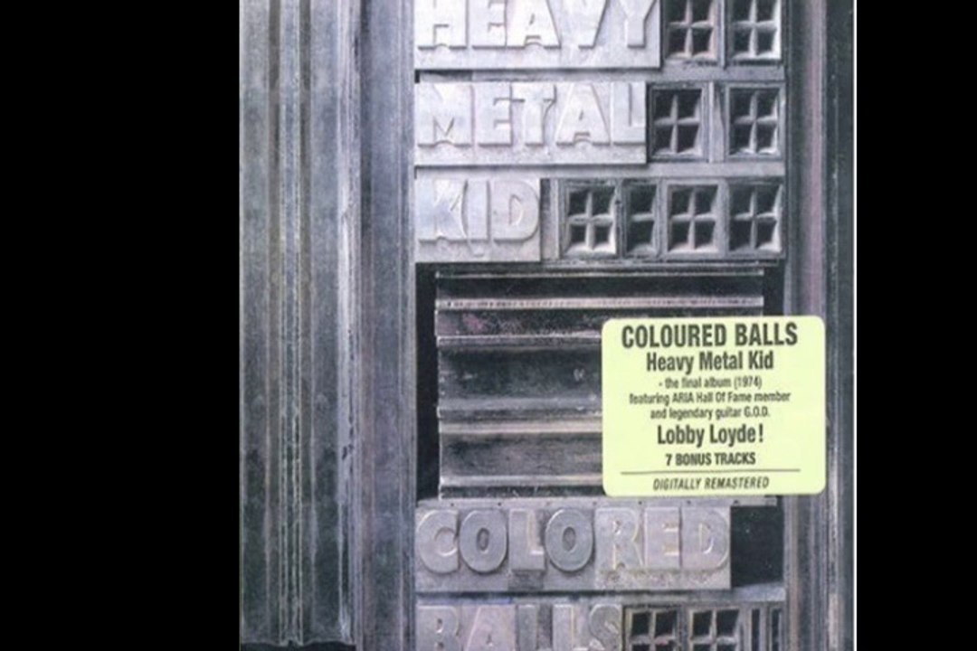 Coloured Balls "Sitting Bull"1974 Aussie Hard Rock