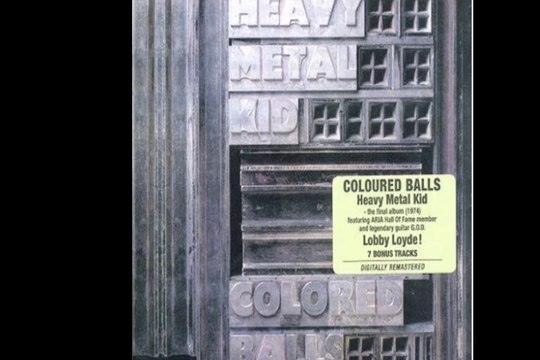 Coloured Balls Sitting Bull 1974 Aussie Hard Rock
