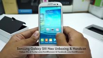 Samsung Galaxy S3 Neo Plus I9300I Unboxing & Hands-on