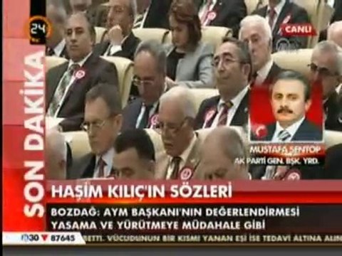 Prof. Dr. Mustafa Şentop, Haşim Kılıç'ın Yüksek Mahkemenin 52. Kuruluş Yıldönümü Töreninde ki Siyasi mesajlarını Değerlendirdi