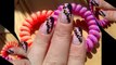 Tuto Nail Art : .-*French rose et noir et fleurs*-.