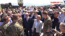 Almanya Cumhurbaşkanı Gauck Patriot Hava Savunma Birliği Ziyaret Etti