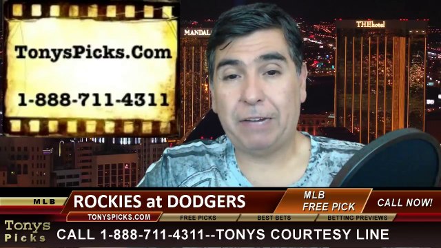 MLB Odds LA Dodgers vs. Colorado Rockies Pick Prediction Preview 4-27-2014