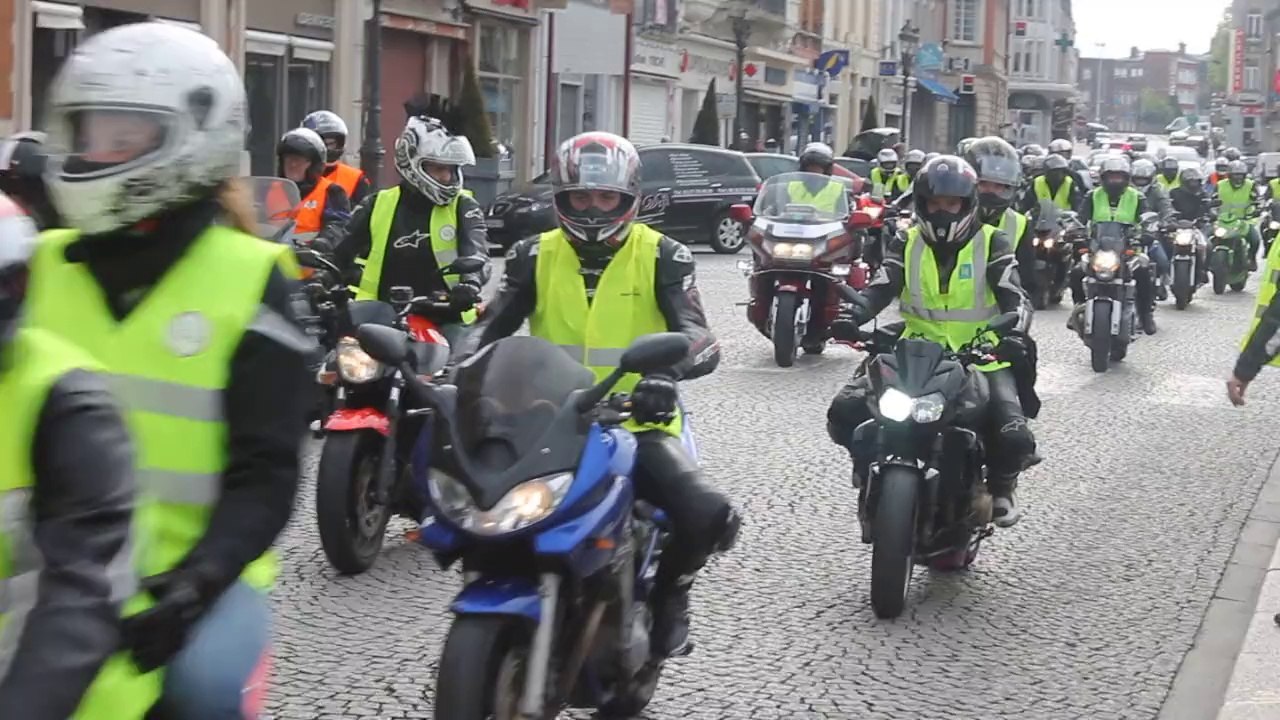 Les motards roulent pour les Restos du Coeur