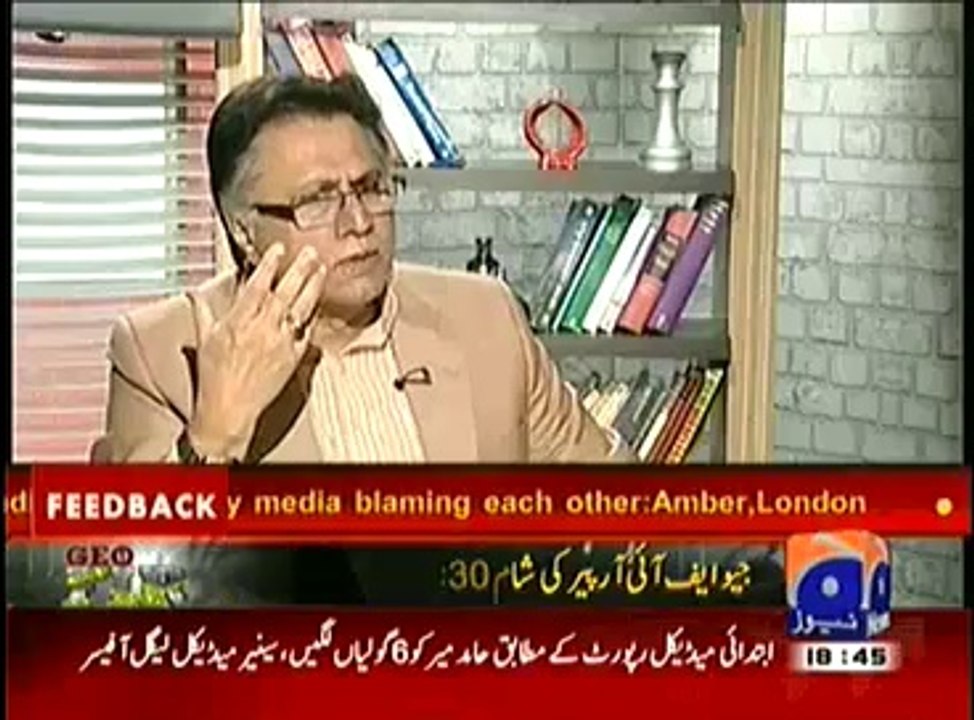 Meray Mutabiq With Hassan Nisar -27 April 2014