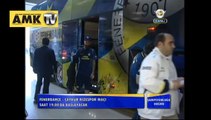 Fenerbahçe otobüsü stada giriş yaptı...