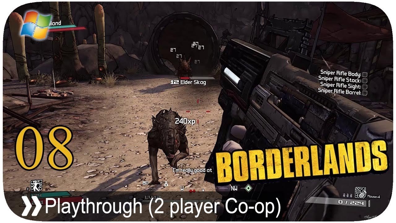 Borderlands - Pt.8 [2 player LAN Co-op]