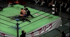Yuji Nagata (c) vs. Maybach Taniguchi (NOAH)