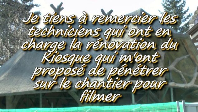 LES W-D.D. MICHOU THURSDAY NEWS - 20 MARS 2014 - LES TRAVAUX DE RENOVATION DU KIOSQUE SAN CARLOS VONT BON TRAIN.