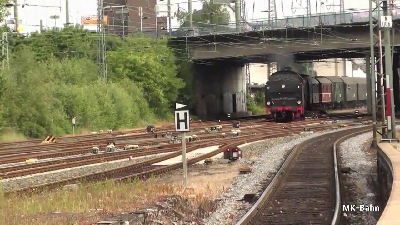 Dampflok 38 2267 Pendelt zwichen Bochum und Hagen
