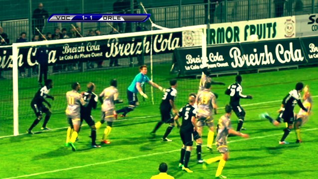 Championnat National 30ème journée Vannes OC - Orléans