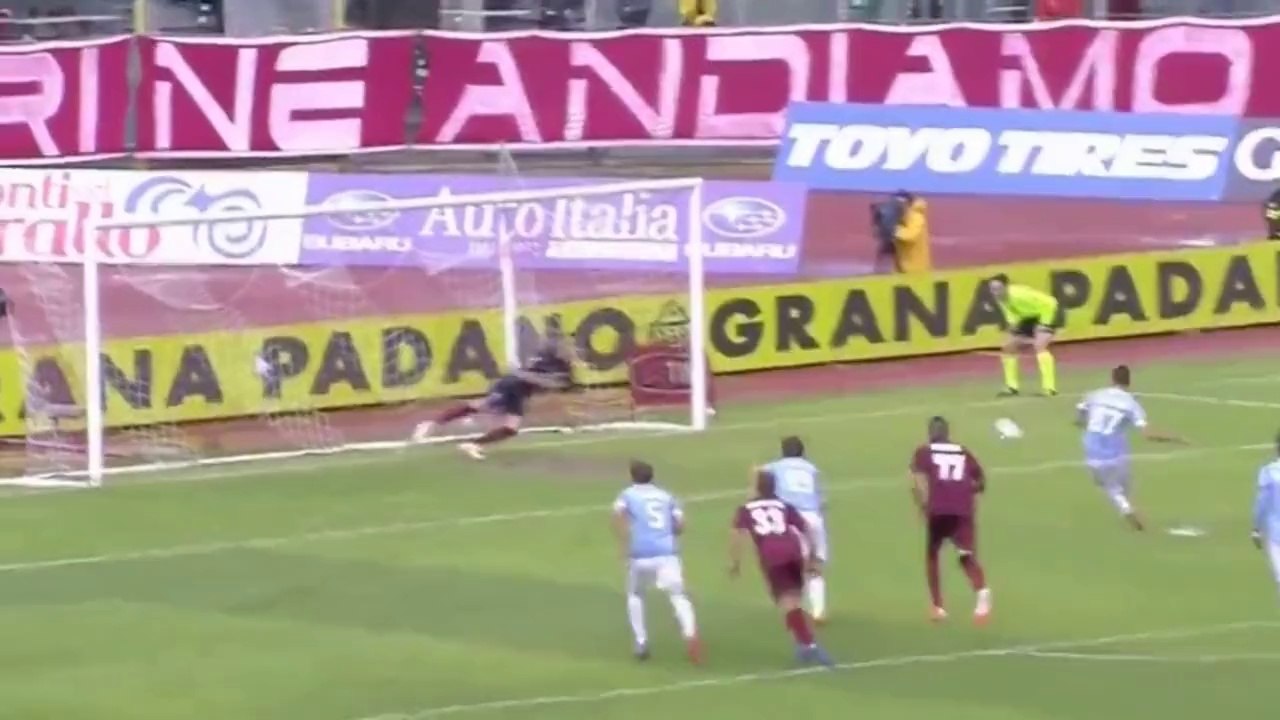 Antonio Candreva Goal - Livorno vs Lazio 0-2 (Serie A 2014)