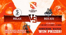 Rox.Kis vs Relax game 1 @D2CL S3 RU