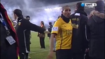 ΑΕΛ-ΑΕΚ 2010-11 Κύπελλο Πρόωρη λήξη αγώνα