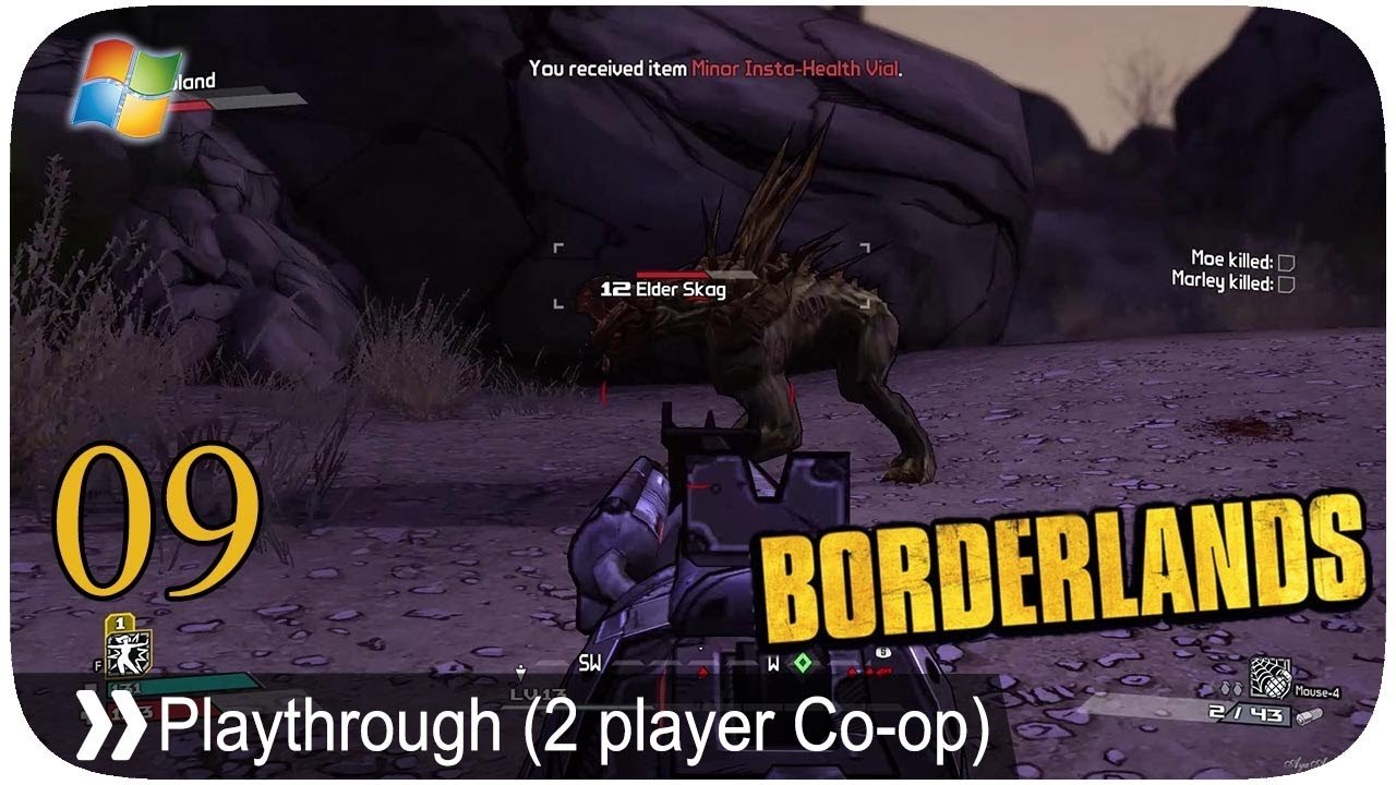 Borderlands - Pt.9 [2 player LAN Co-op]